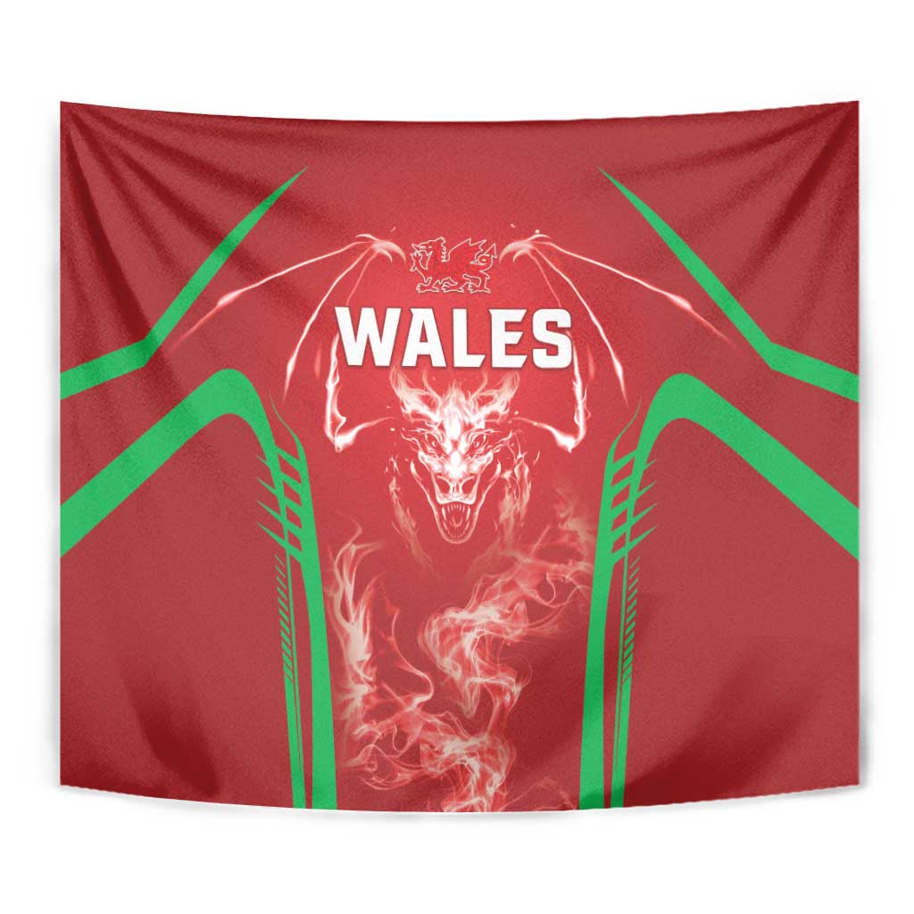 Wales Rugby Tapestry Go Welsh Dragon Unique Style