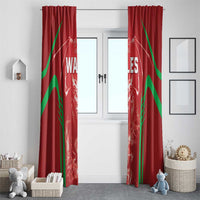 Wales Rugby Window Curtain Go Welsh Dragon Unique Style