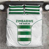 Zimbabwe Sables Rugby Bedding Set Sporty Style