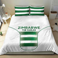 Zimbabwe Sables Rugby Bedding Set Sporty Style