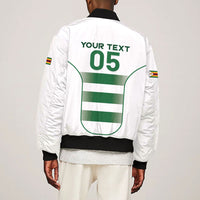 Custom Zimbabwe Sables Rugby Bomber Jacket Sporty Style