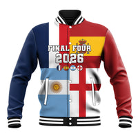Custom World Football 2026 Final Four Baseball Jacket One Field One Dream