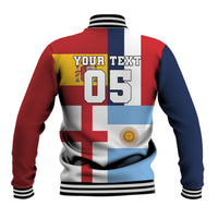 Custom World Football 2026 Final Four Baseball Jacket One Field One Dream