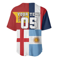 Custom World Football 2026 Final Four Baseball Jersey One Field One Dream