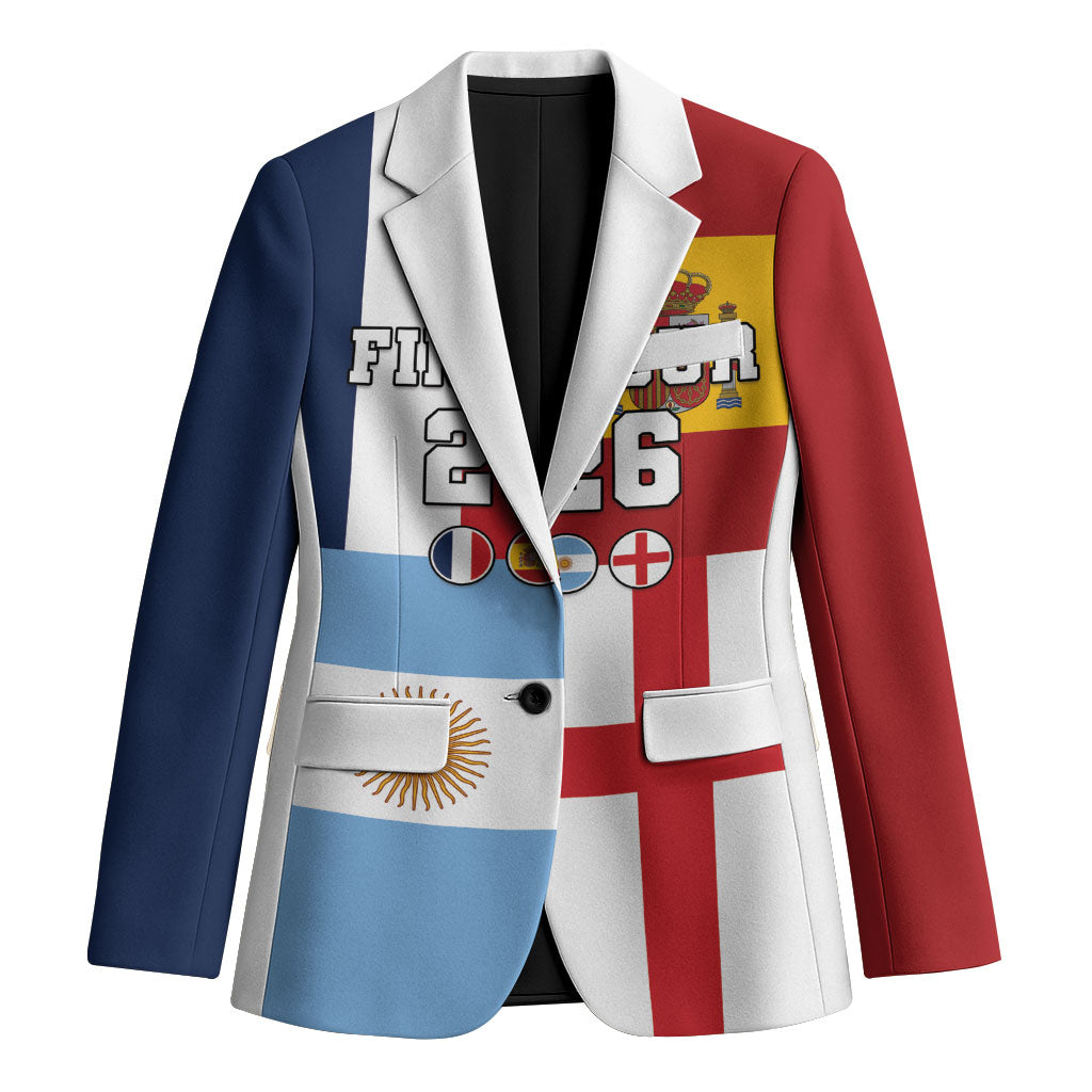 Custom World Football 2026 Final Four Blazer One Field One Dream