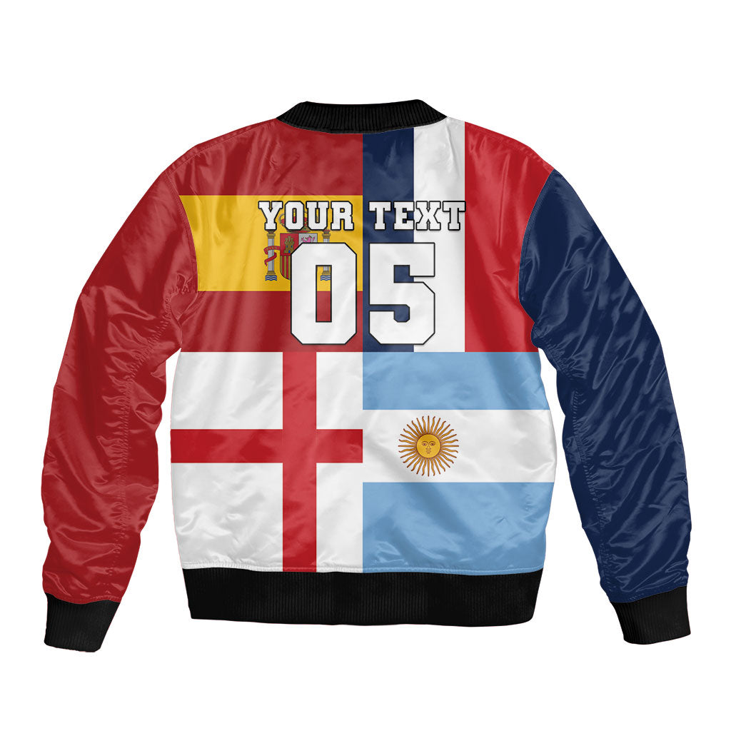 Custom World Football 2026 Final Four Bomber Jacket One Field One Dream