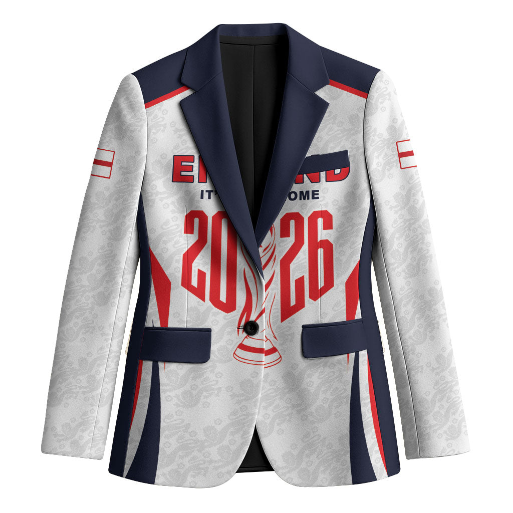 Custom World Football 2026 England Blazer Come On England