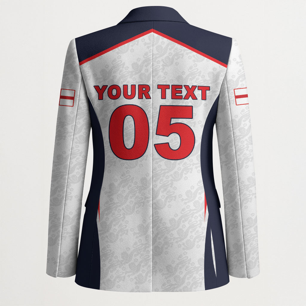 Custom World Football 2026 England Blazer Come On England