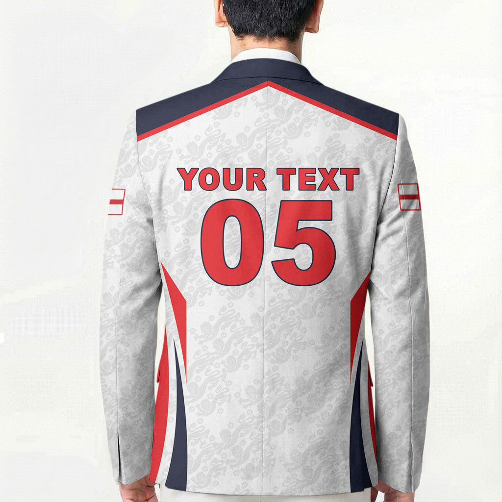 Custom World Football 2026 England Blazer Come On England