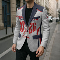 Custom World Football 2026 England Blazer Come On England
