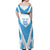 Custom Argentina Rugby 2024 Off Shoulder Maxi Dress Go Los Pumas Leopard Pattern LT05 - Wonder Print Shop