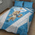 Argentina Rugby 2024 Quilt Bed Set Go Los Pumas Leopard Pattern LT05 - Wonder Print Shop