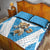 Argentina Rugby 2024 Quilt Bed Set Go Los Pumas Leopard Pattern LT05 - Wonder Print Shop