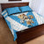 Argentina Rugby 2024 Quilt Bed Set Go Los Pumas Leopard Pattern LT05 - Wonder Print Shop