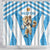 Argentina Rugby 2024 Shower Curtain Go Los Pumas Leopard Pattern