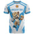 Custom Argentina Rugby 2024 T Shirt Go Los Pumas Leopard Pattern LT05 - Wonder Print Shop