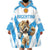 Custom Argentina Rugby 2024 Wearable Blanket Hoodie Go Los Pumas Leopard Pattern LT05 - Wonder Print Shop