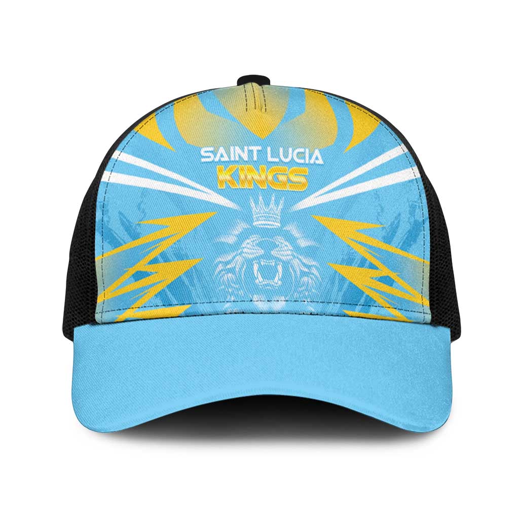 Kings Saint Lucia Cricket Baseball Net Cap Rise To Victory LT05