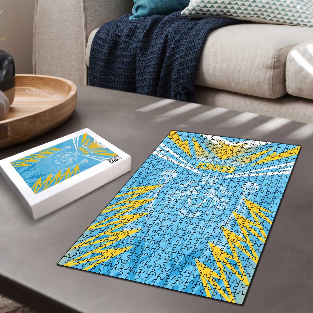 Kings Saint Lucia Cricket Puzzle Rise To Victory - Wonder Print Shop