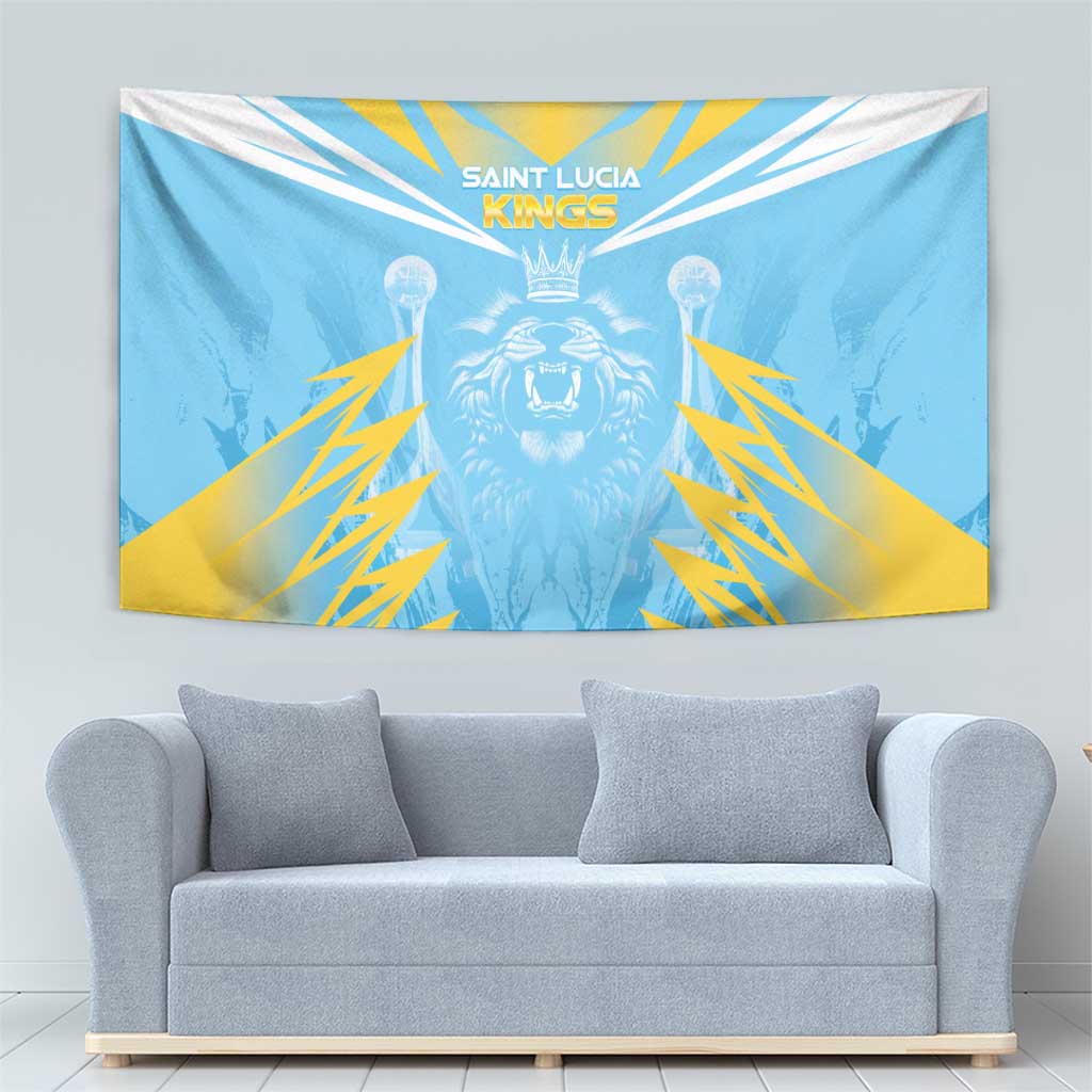 Kings Saint Lucia Cricket Tapestry Rise To Victory - Wonder Print Shop