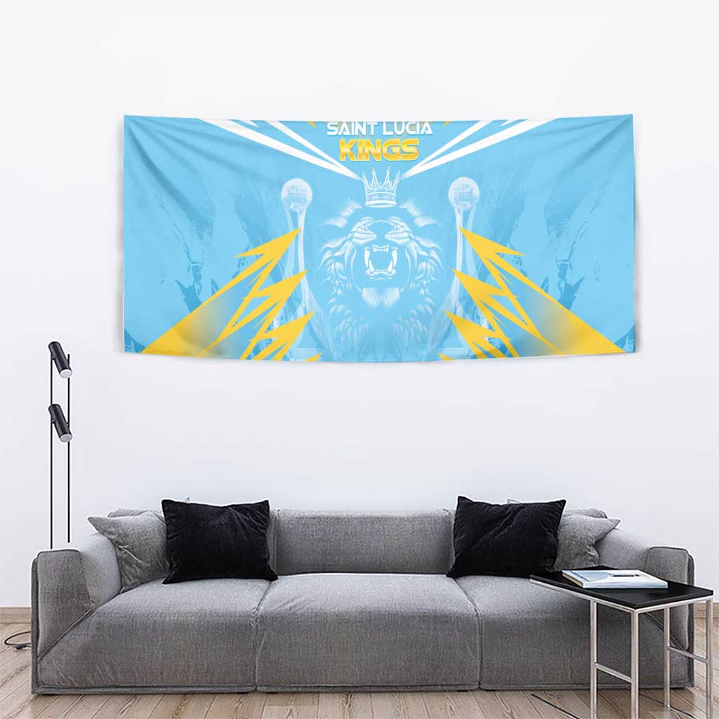 Kings Saint Lucia Cricket Tapestry Rise To Victory - Wonder Print Shop