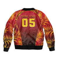 Custom Trinbago Cricket Knight Riders Bomber Jacket Go Champs - Wonder Print Shop
