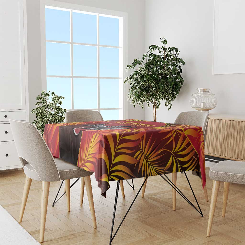 Trinbago Cricket Knight Riders Tablecloth Go Champs - Wonder Print Shop