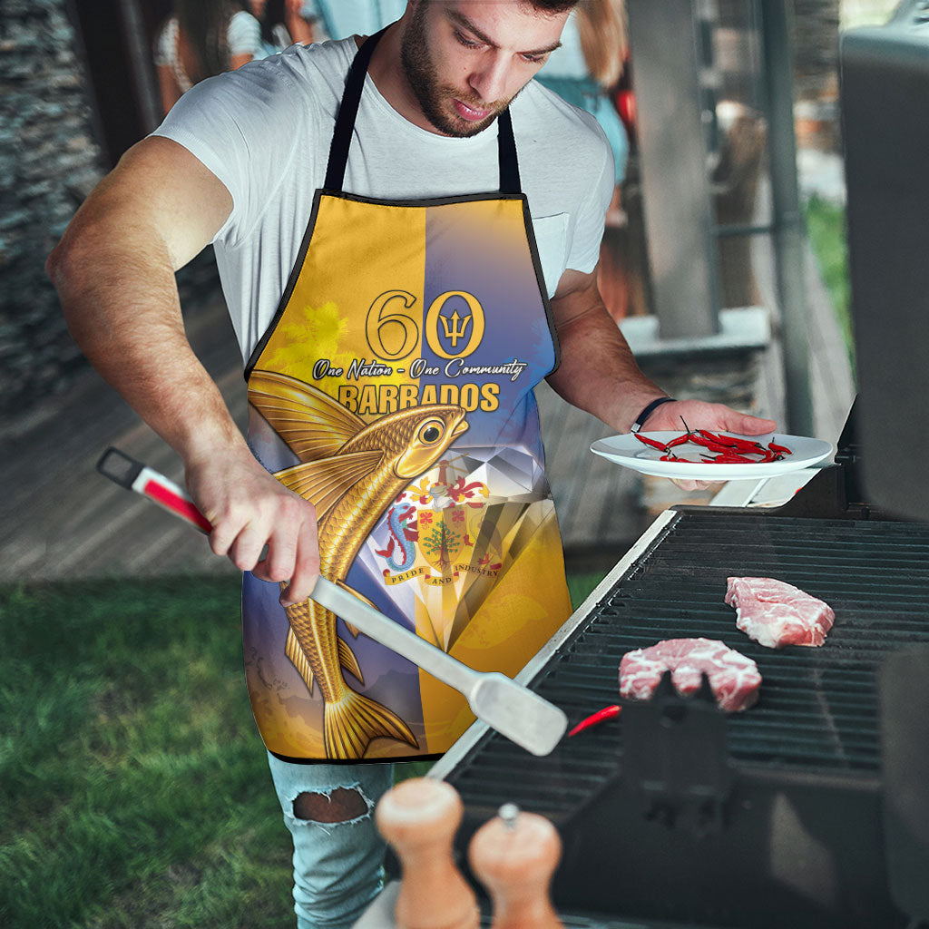 Barbados 60th Independence Diamond Jubilee Apron