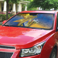 Barbados 60th Independence Diamond Jubilee Auto Sun Shade