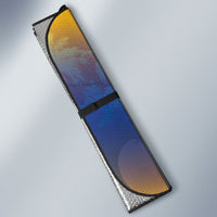 Barbados 60th Independence Diamond Jubilee Auto Sun Shade