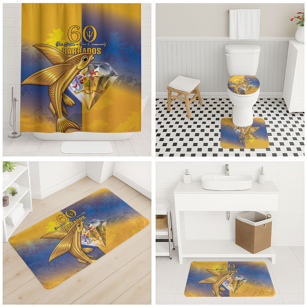 Barbados 60th Independence Diamond Jubilee Bathroom Set