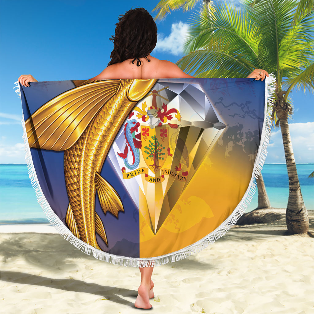 Barbados 60th Independence Diamond Jubilee Beach Blanket