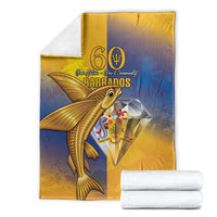 Barbados 60th Independence Diamond Jubilee Blanket