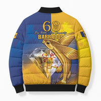 Barbados 60th Independence Diamond Jubilee Bomber Puffer Jacket