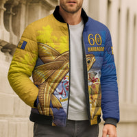Barbados 60th Independence Diamond Jubilee Bomber Puffer Jacket