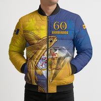 Barbados 60th Independence Diamond Jubilee Bomber Puffer Jacket