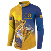 Barbados 60th Independence Diamond Jubilee Button Sweatshirt