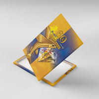 Barbados 60th Independence Diamond Jubilee Canvas Wall Art