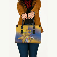 Barbados 60th Independence Diamond Jubilee Leather Bag