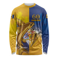 Barbados 60th Independence Diamond Jubilee Long Sleeve Shirt