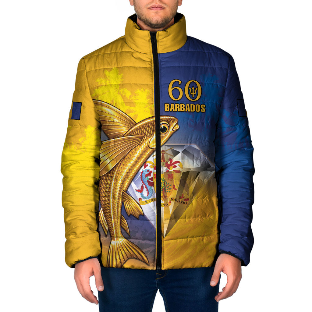 Barbados 60th Independence Diamond Jubilee Padded Jacket