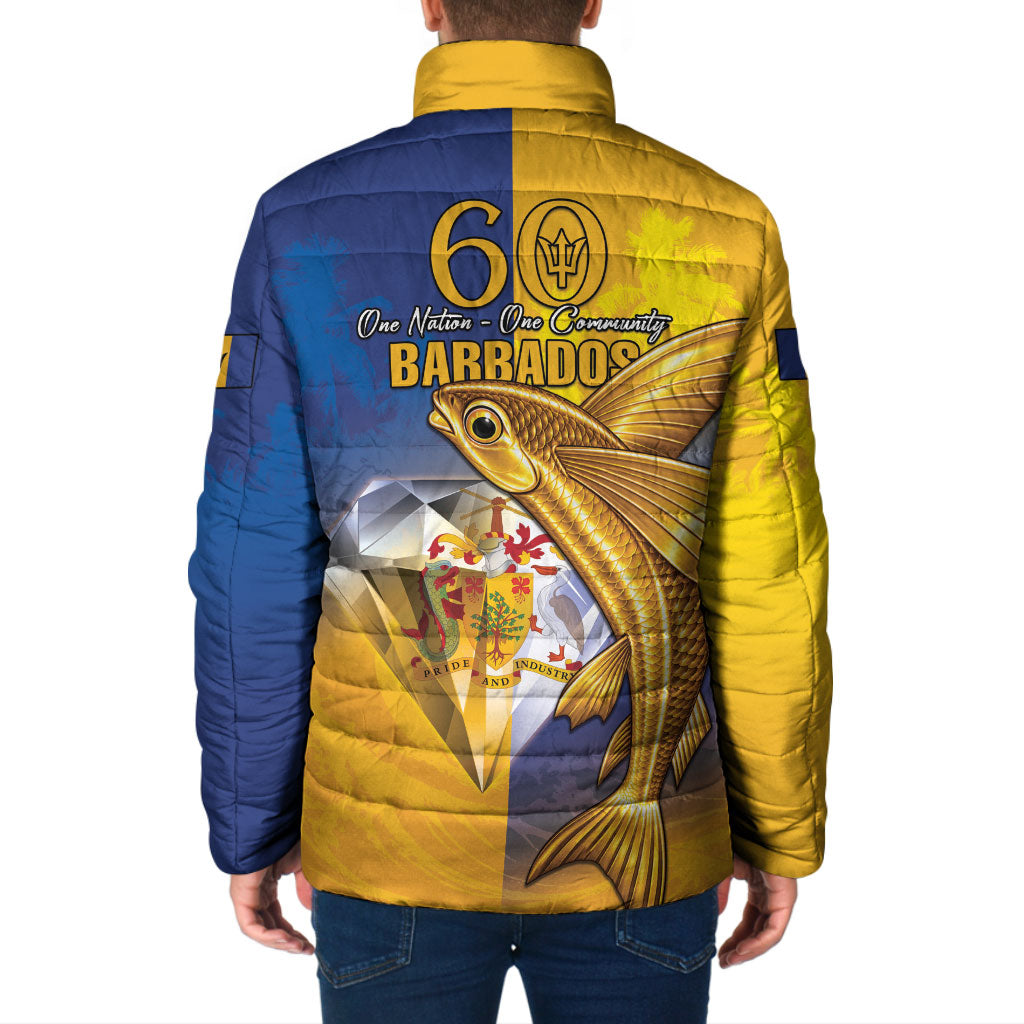 Barbados 60th Independence Diamond Jubilee Padded Jacket