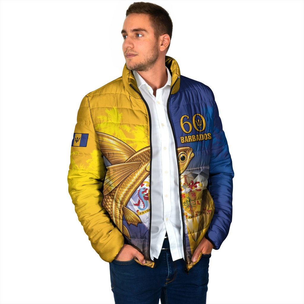 Barbados 60th Independence Diamond Jubilee Padded Jacket