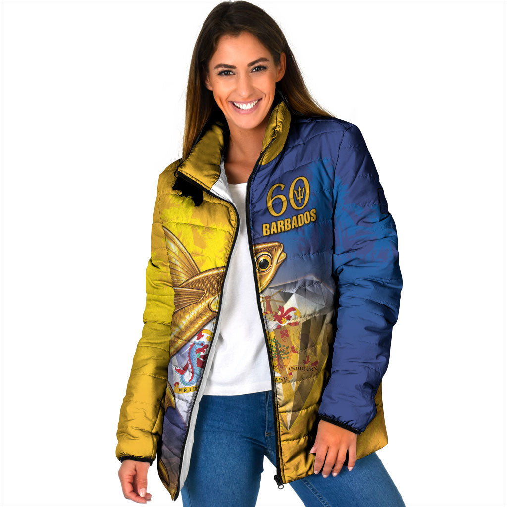 Barbados 60th Independence Diamond Jubilee Padded Jacket