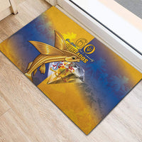 Barbados 60th Independence Diamond Jubilee Rubber Doormat