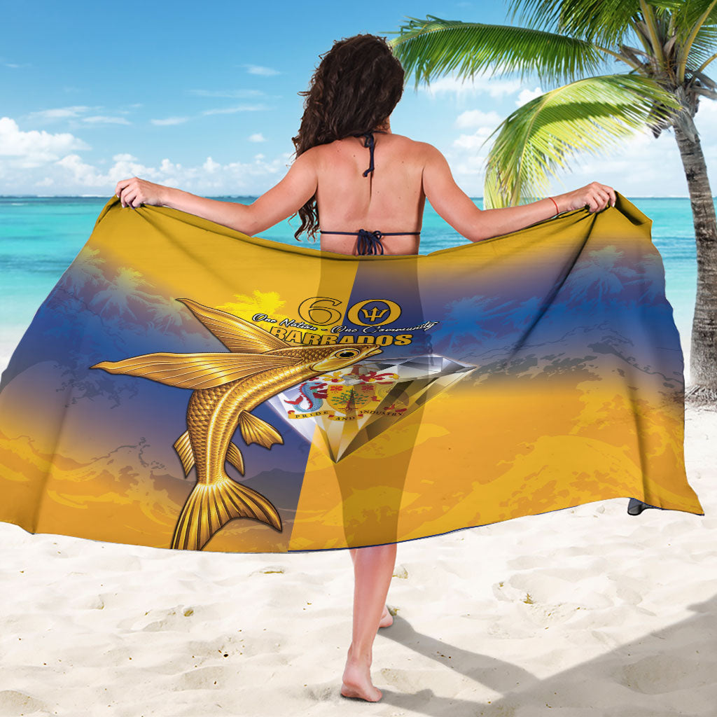 Barbados 60th Independence Diamond Jubilee Sarong