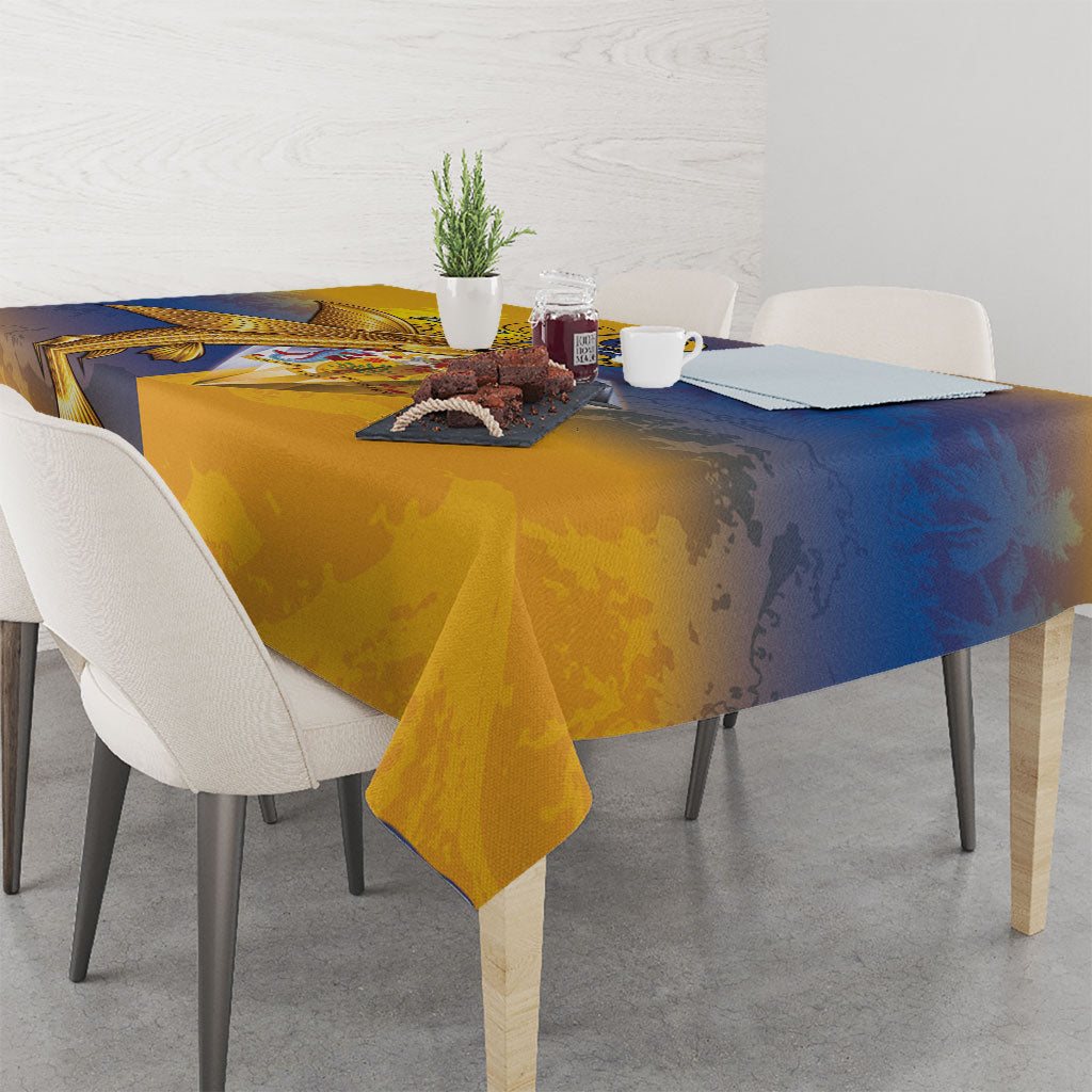 Barbados 60th Independence Diamond Jubilee Tablecloth