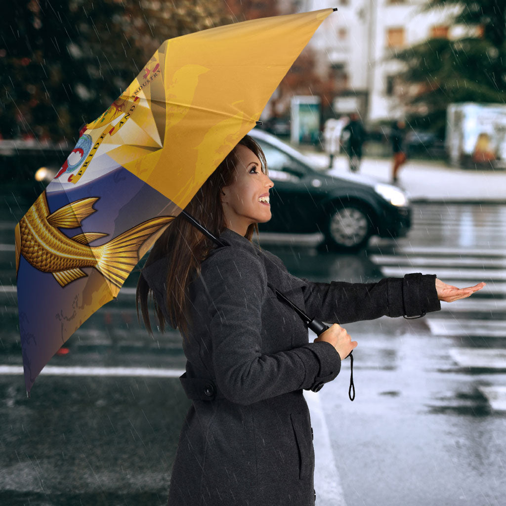 Barbados 60th Independence Diamond Jubilee Umbrella