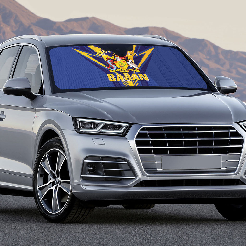 Barbados Auto Sun Shade Proud To Be Bajan