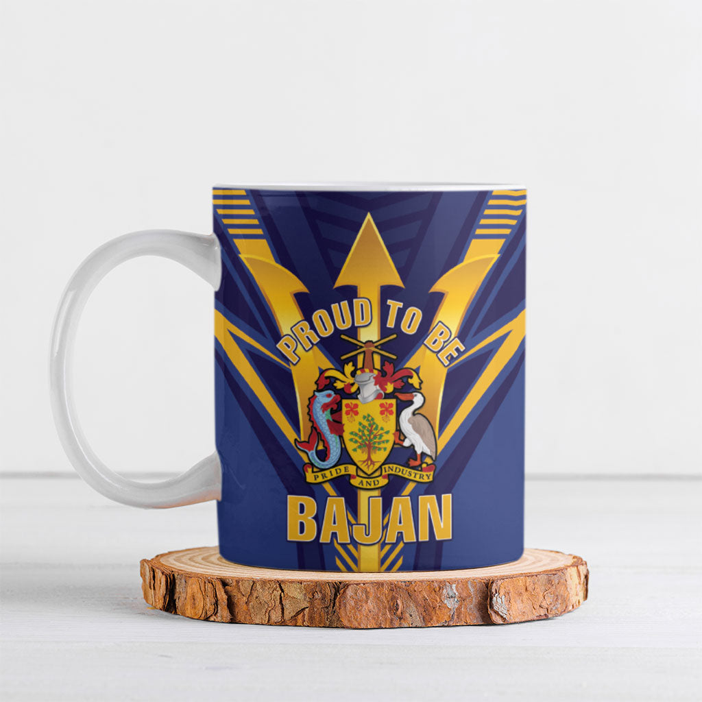 Barbados Ceramic Mug Proud To Be Bajan